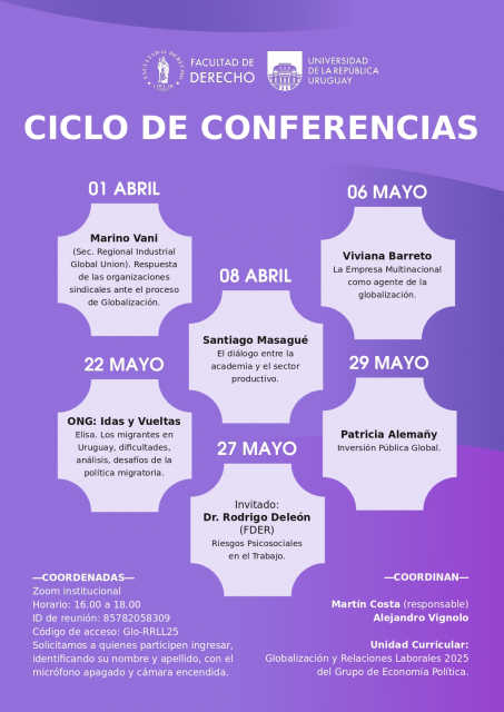 Ciclo de Conferencias