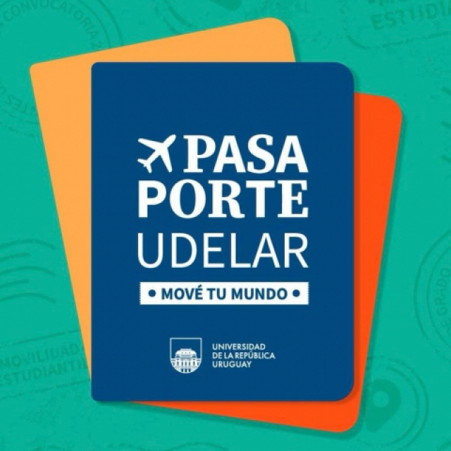 Logo pasaporte udelar