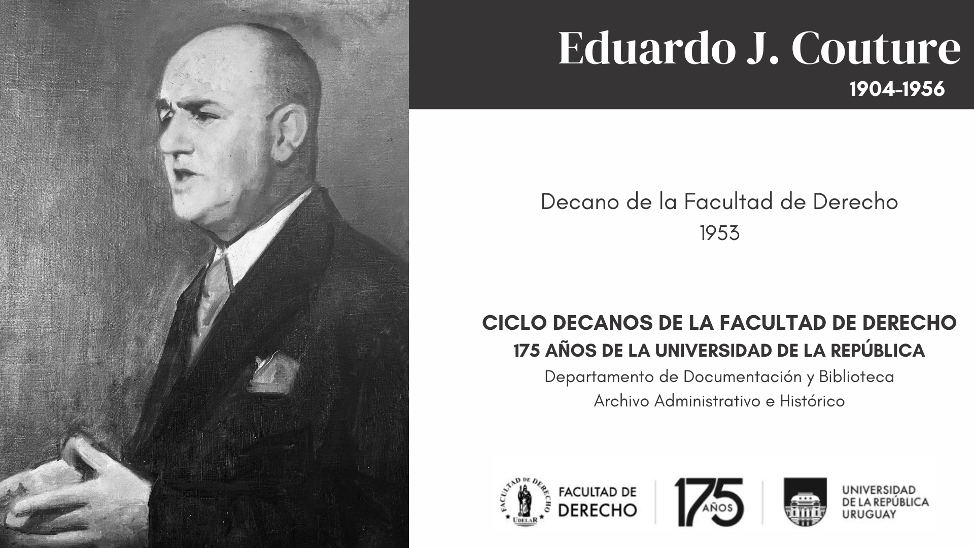 CICLO DECANOS - EDUARDO J. COUTURE